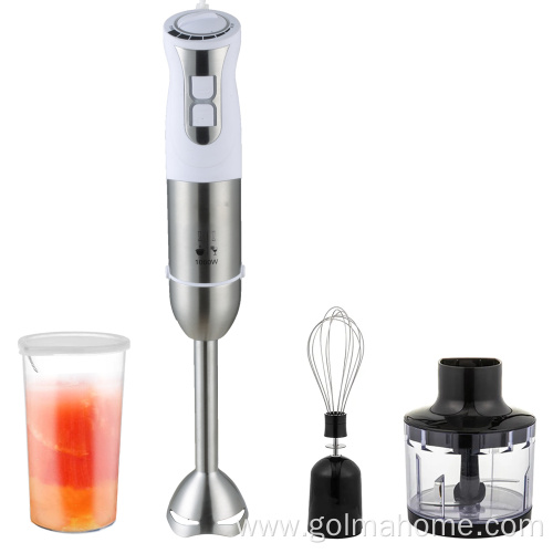 Household Appliance 1000W 304 S/S Portable Stick Hand Blender Set